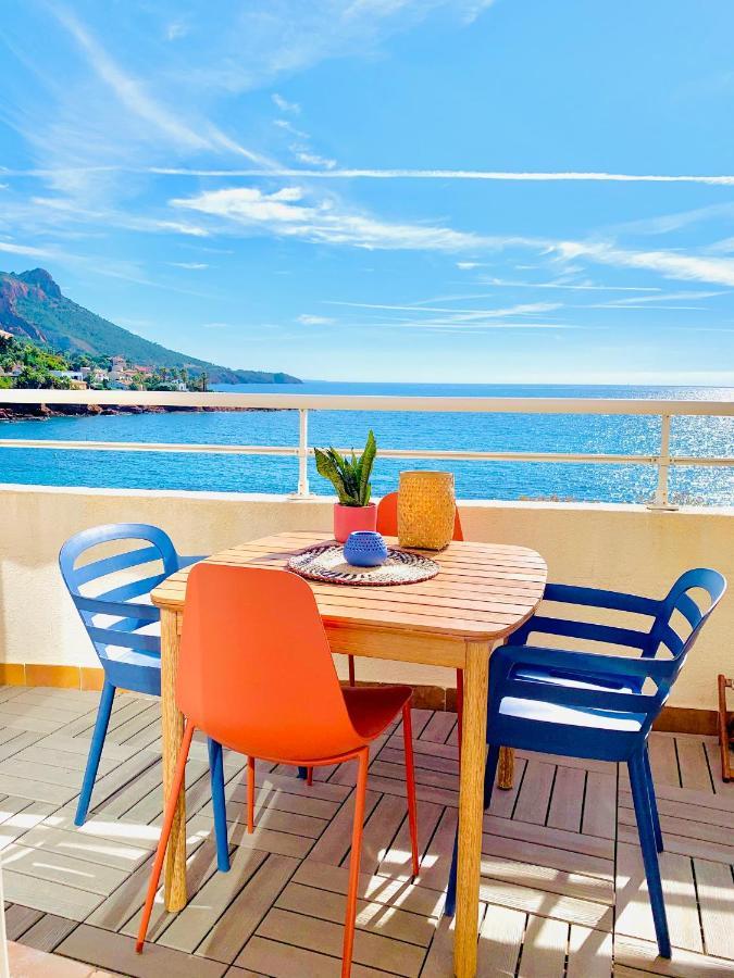 Apartamento Antheor - Vue Exceptionnelle - Refait A Neuf 4 Couchages Saint-Raphaël Exterior foto