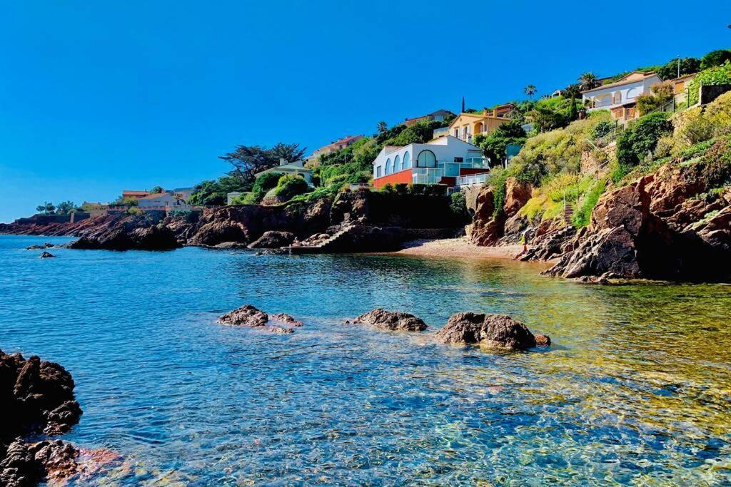 Apartamento Antheor - Vue Exceptionnelle - Refait A Neuf 4 Couchages Saint-Raphaël Exterior foto